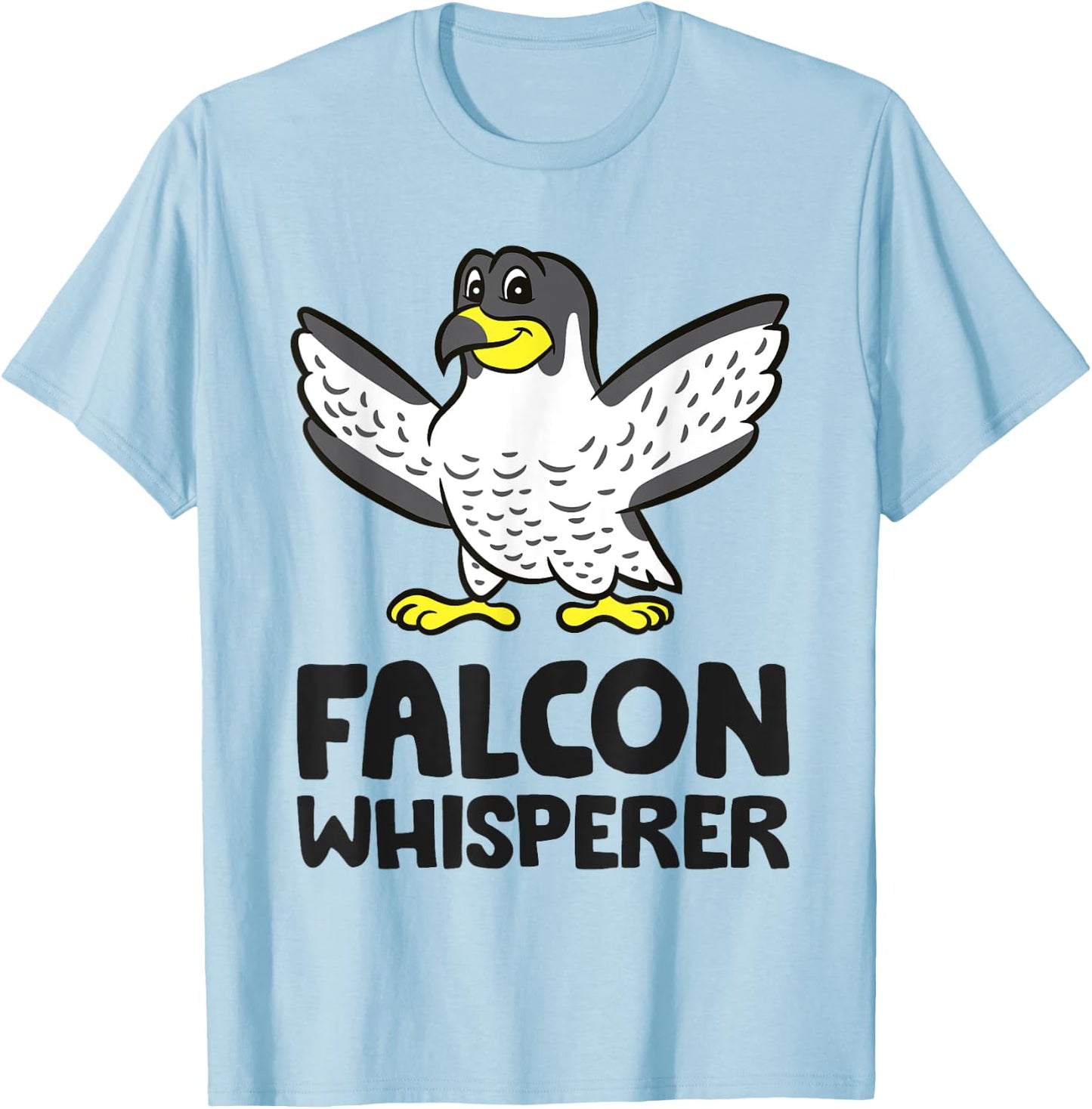 Falcon Whisperer T-Shirt - T-Shirt | Light Blue