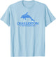 Charleston South Carolina Dolphin Boys Girls Souvenir T-Shirt - T-Shirt | Light Blue