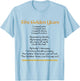 Funny The Golden Years Poem A Senior Elderly Retired Over 50 T-Shirt - T-Shirt | Light Blue