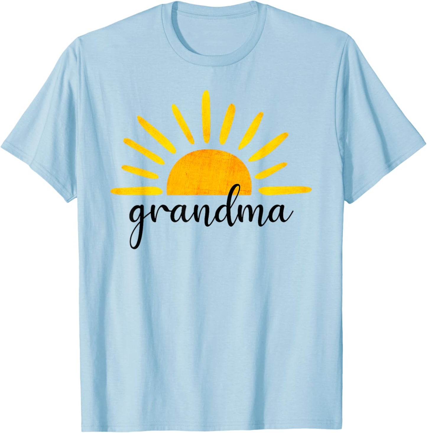 Grandma of The Birthday First Trip Around the Sun Birthday T-Shirt - T-Shirt | Light Blue