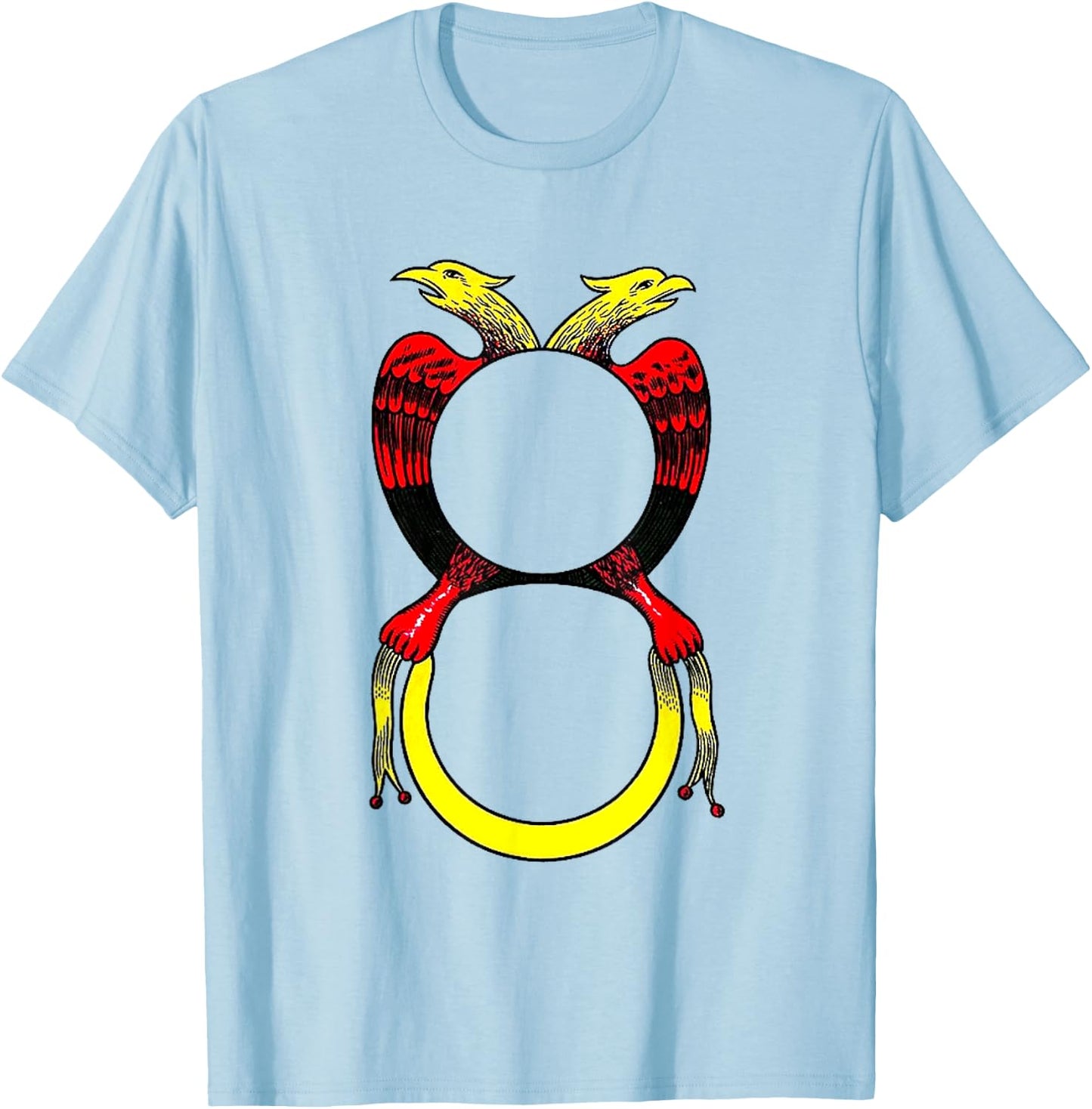 Ace of Denari [Carte Neapolitane] The Italian playing cards T-Shirt - T-Shirt | Light Blue