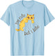 I'm Cute But I Bite Funny Cat T-Shirt - T-Shirt | Light Blue