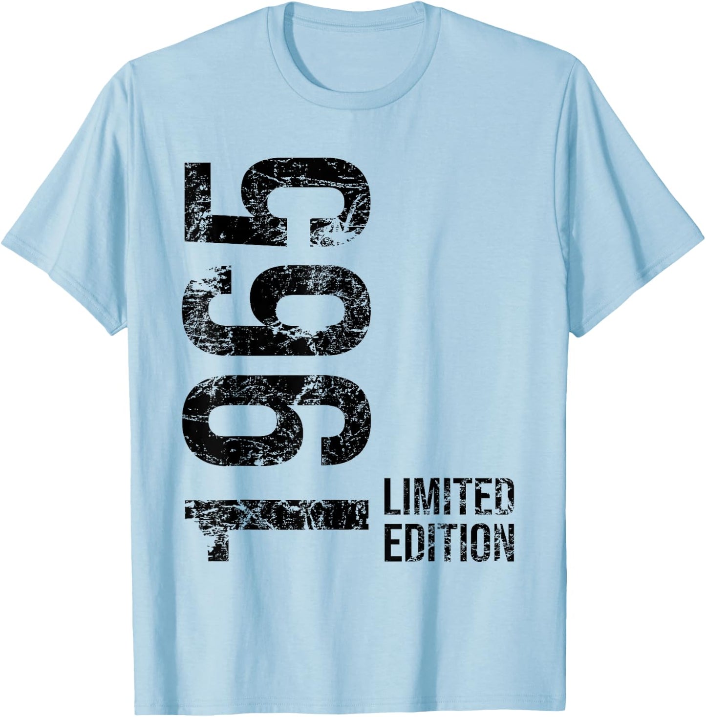 60th Birthday 60 Years Old Man Woman Vintage 1965 T-Shirt - T-Shirt | Light Blue