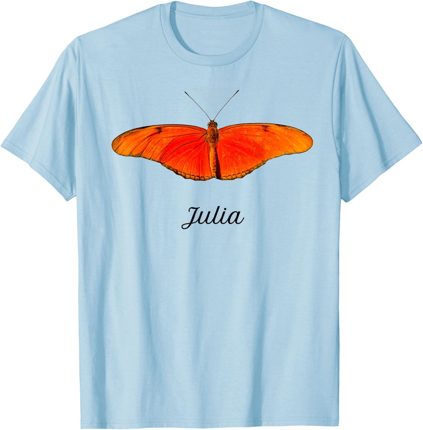 Julia Butterfly T-Shirt - T-Shirt | Light Blue