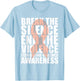 Wear orange teen dating violence Awareness T-Shirt - T-Shirt | Light Blue