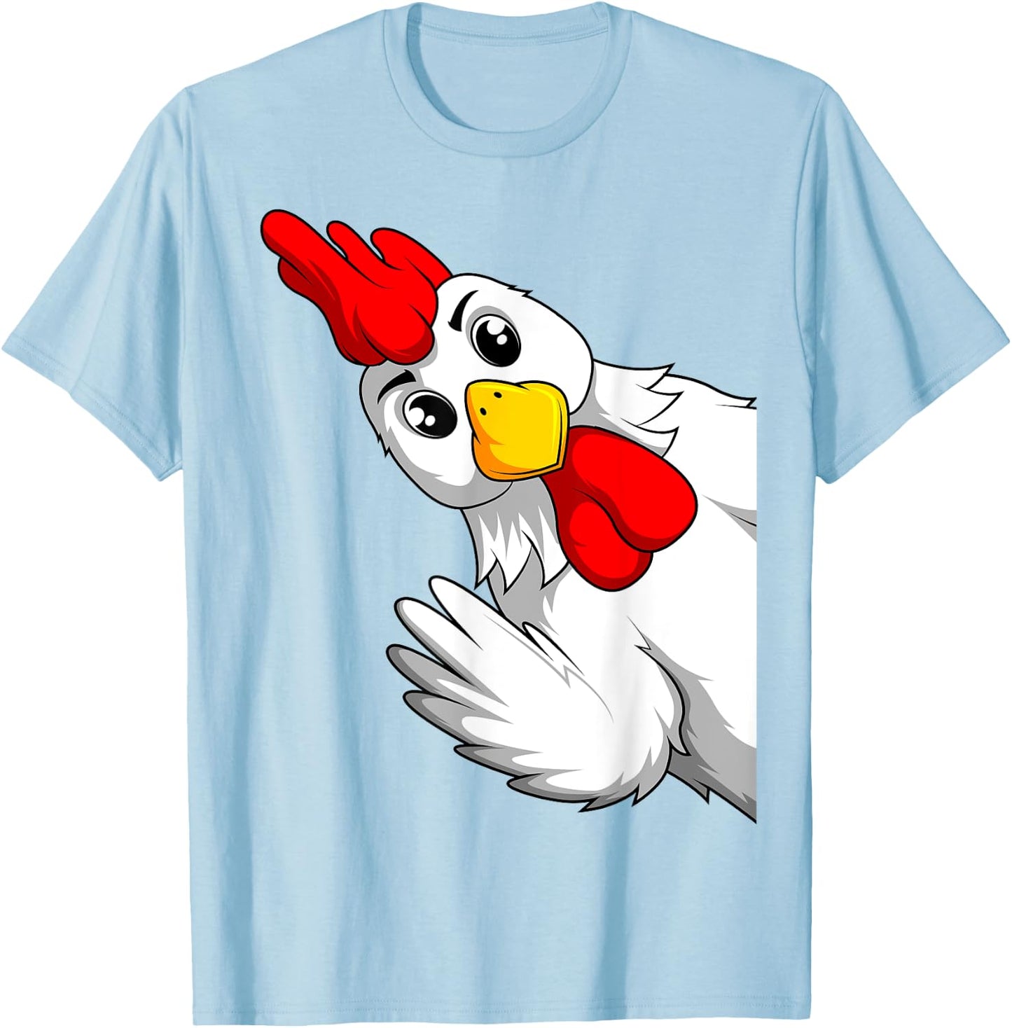 Chicken Farmer Boys Kids Girls Women T-Shirt - T-Shirt | Light Blue