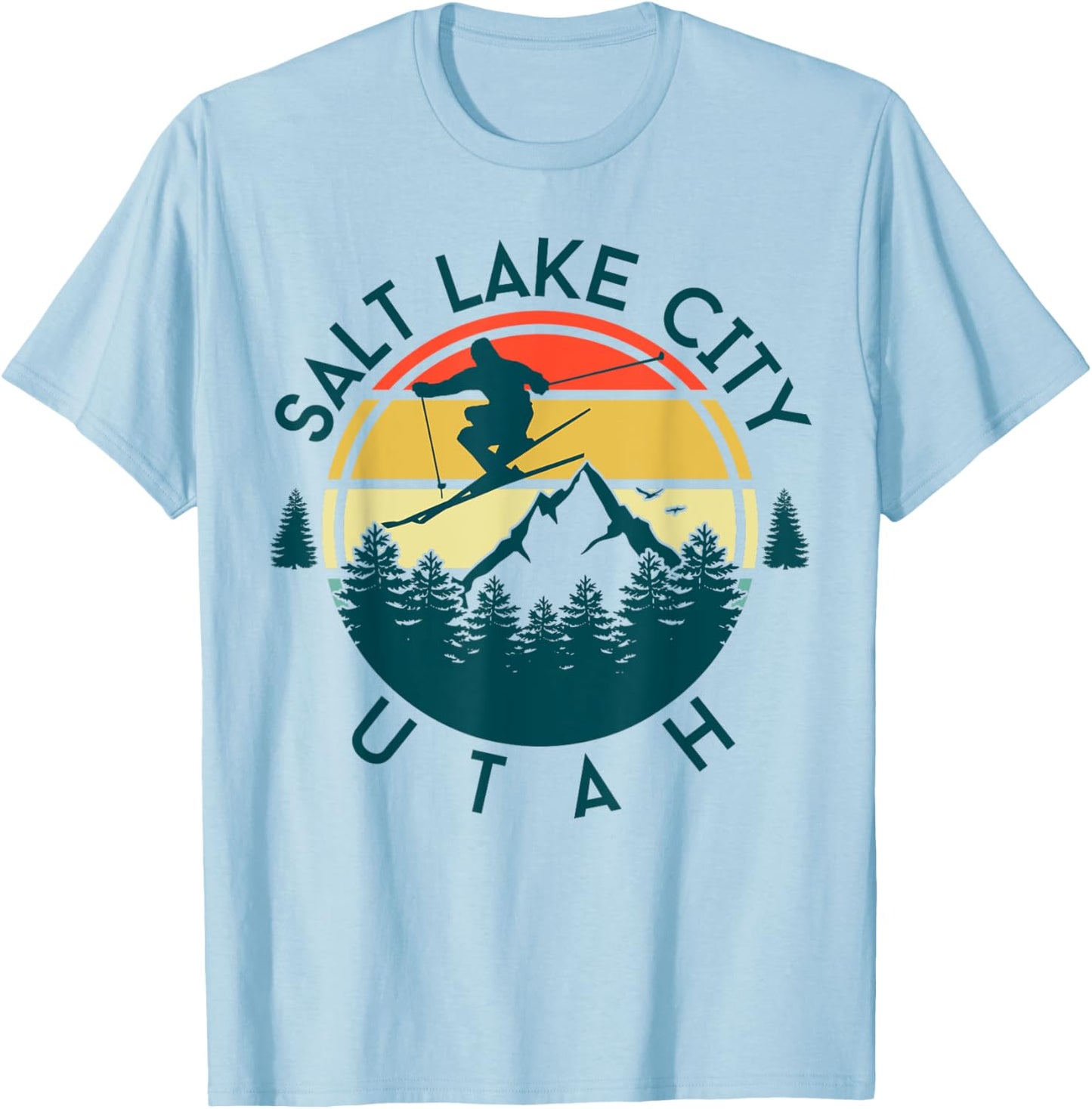Salt Lake City T-Shirt - T-Shirt | Light Blue