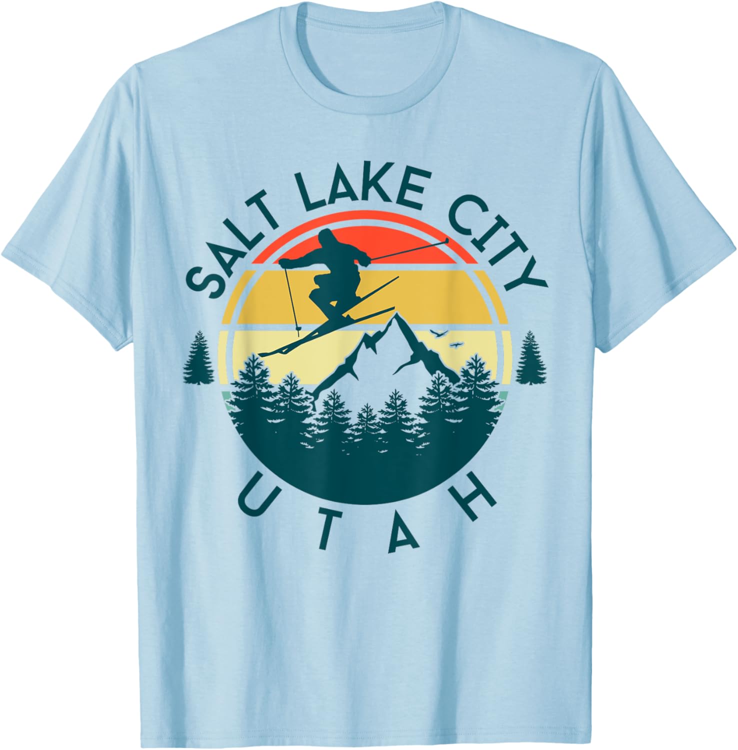 Salt Lake City T-Shirt - T-Shirt | Light Blue