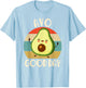 Avocado Shirt Kids Toddler Boys Cute Avo Good Day Funny T-Shirt - T-Shirt | Light Blue