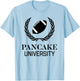 Pancake University American Football Offensive Lineman T-Shirt - T-Shirt | Light Blue