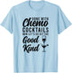 Funny Last Day Of Chemotherapy For Cancer Survivor -Adults Grey Cotton 50% Polyester 50% Classic Fit Short Sleeve T-Shirt - T-Shirt | Light Blue
