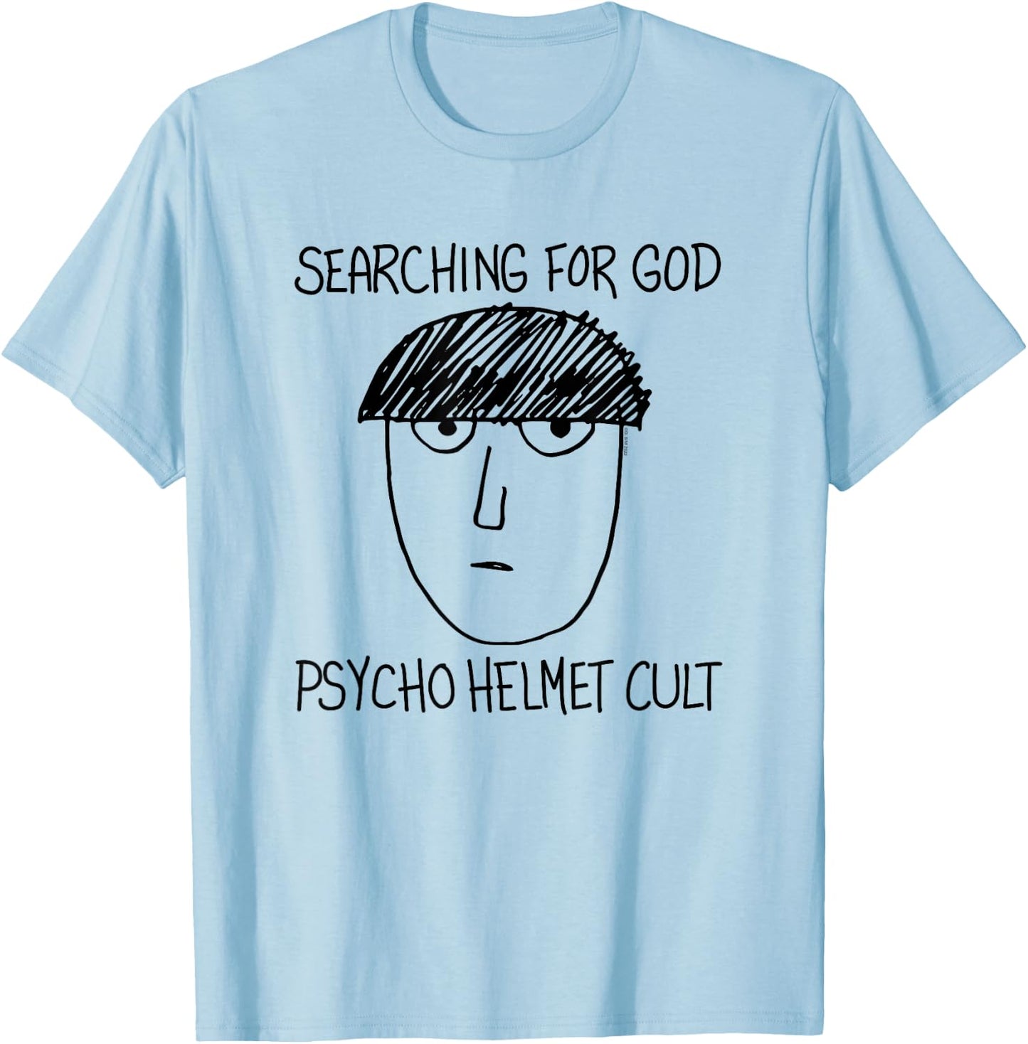 Mob Psycho 100 Helmet Cut T-Shirt - T-Shirt | Light Blue