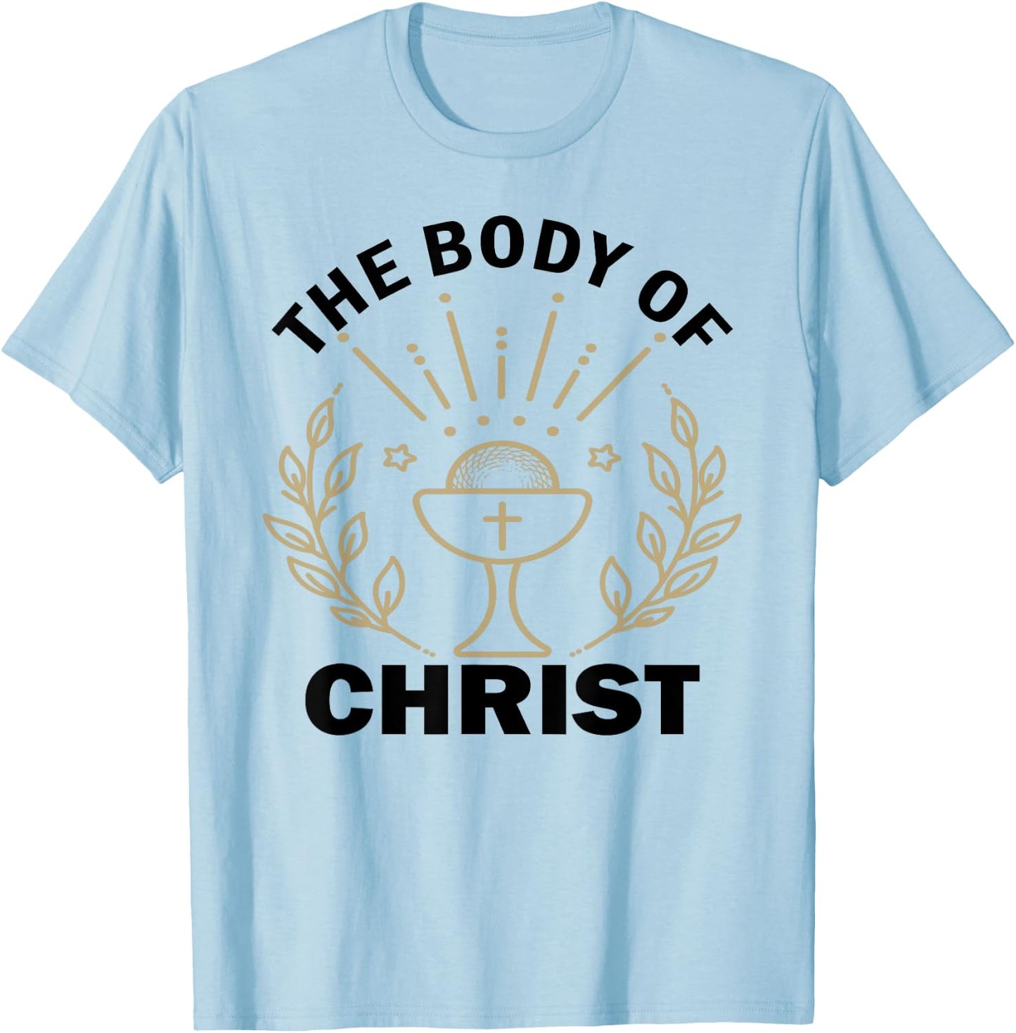 First Communion Eucharist Miracles Catholic T-Shirt - T-Shirt | Light Blue