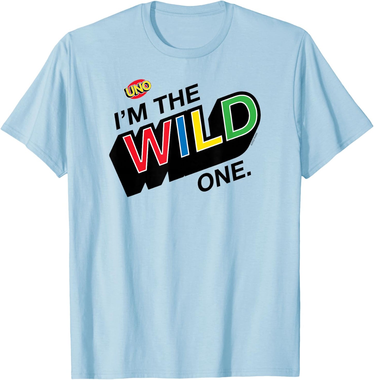 UNO - I'm The Wild One T-Shirt - T-Shirt | Light Blue