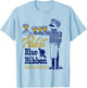 Pabst Blue Ribbon Classic Bartender - Vintage Artwork T-Shirt - T-Shirt | Light Blue