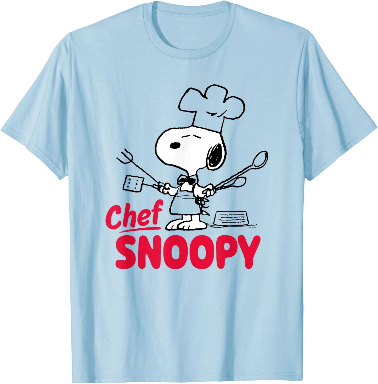 Peanuts - Chef Snoopy T-Shirt - T-Shirt | Light Blue