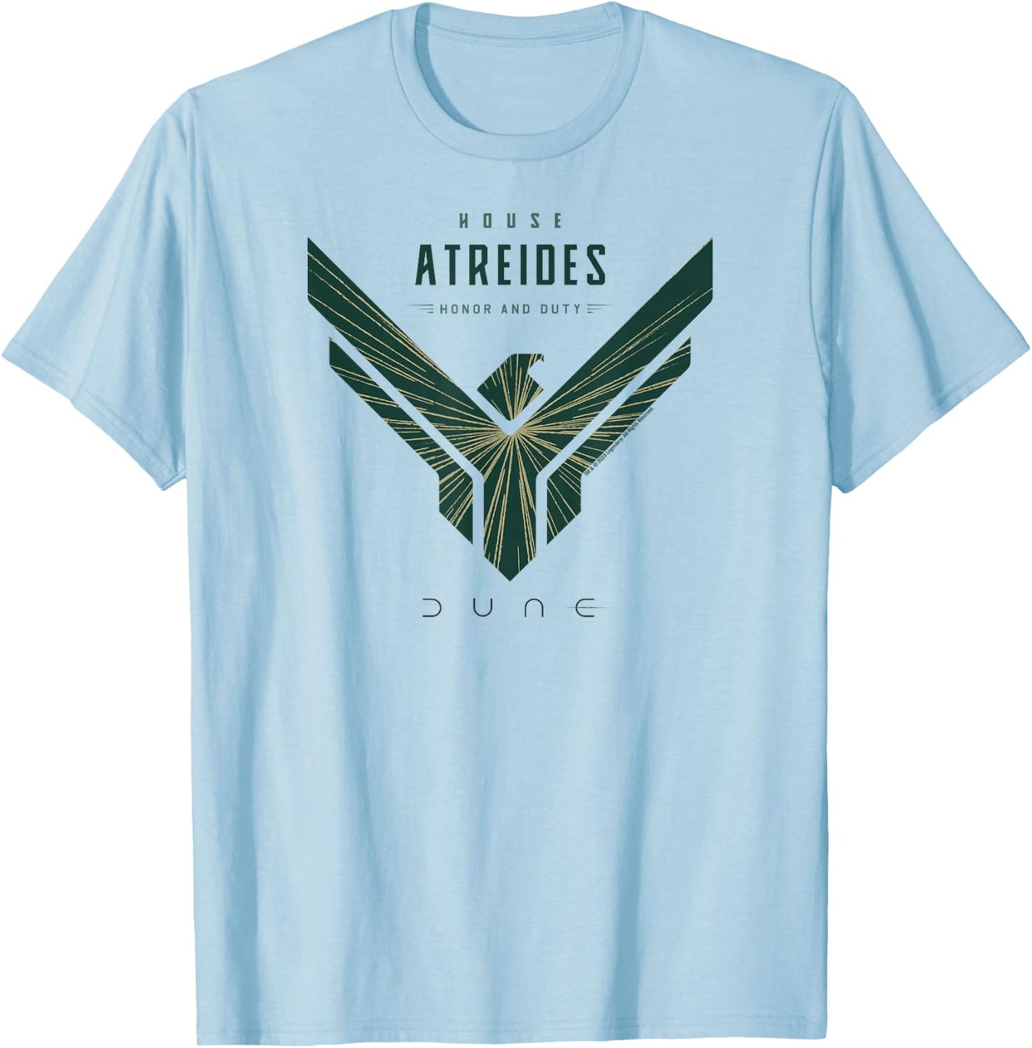 Dune House Atreidas T-Shirt - T-Shirt | Light Blue