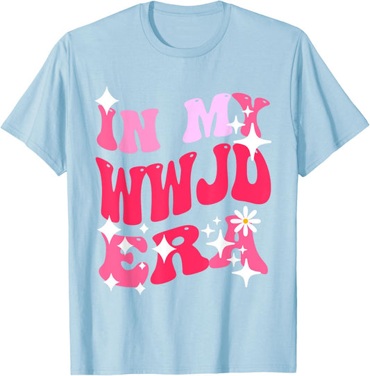 In My WWJD Era Christian T-Shirt - T-Shirt | Light Blue