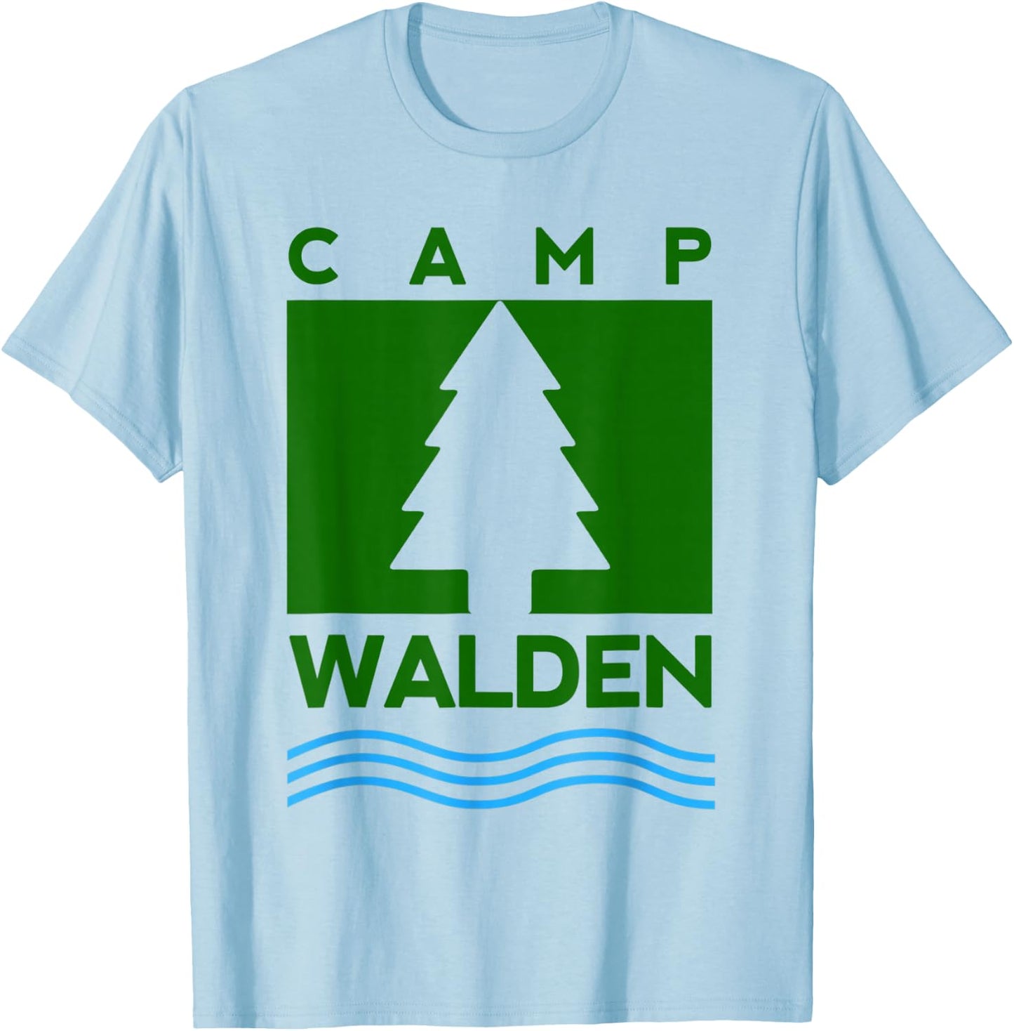 Camp Walden T-Shirt - T-Shirt | Light Blue