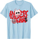 In My Wildcat Era Go Wildcats Groovy School Spirit Mascot T-Shirt - T-Shirt | Light Blue