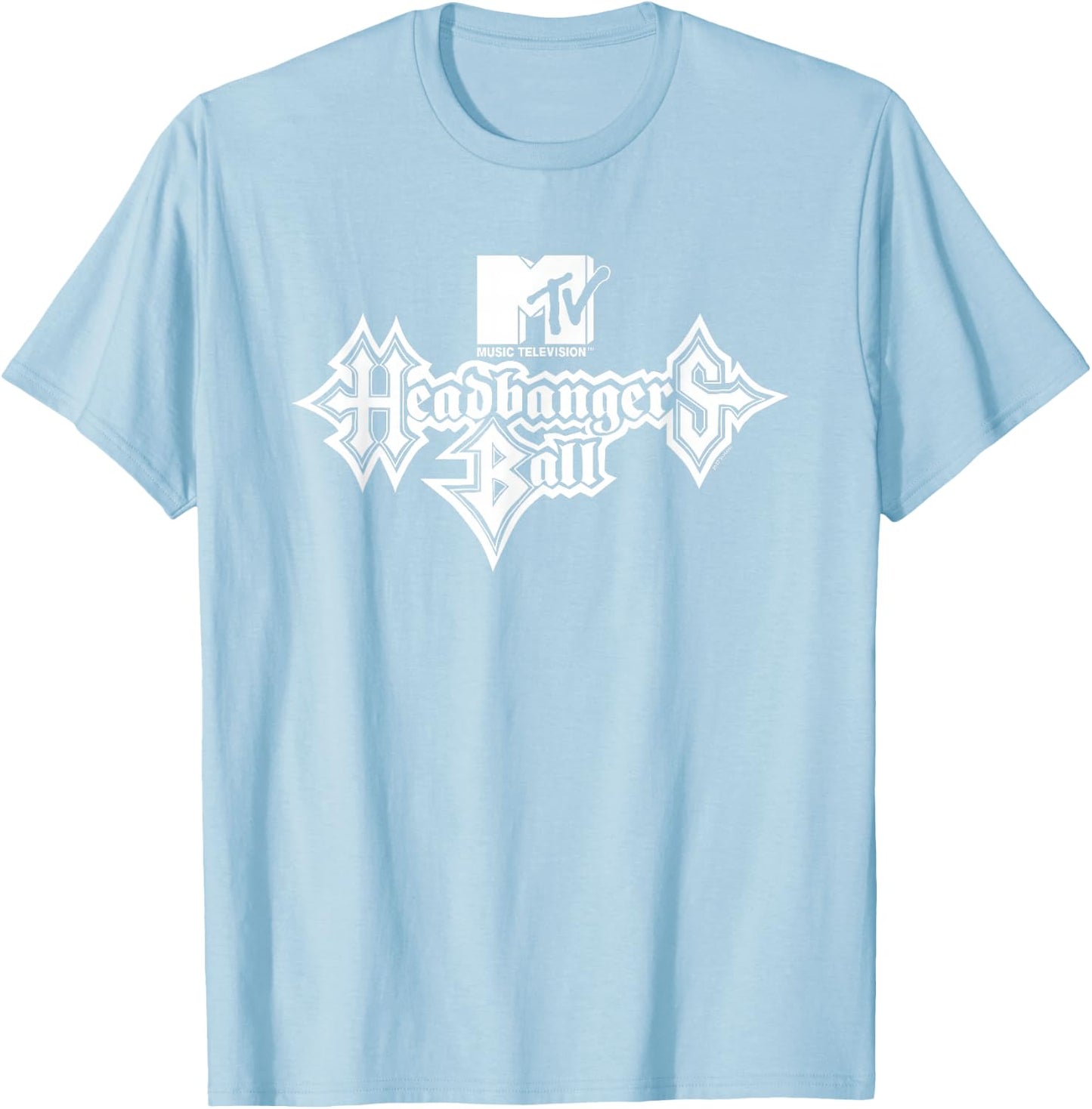 Headbangers Ball Logo T-Shirt - T-Shirt | Light Blue