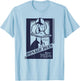 Disney Mickey and Friends Donald Duck 1934 Vintage Poster T-Shirt - T-Shirt | Light Blue