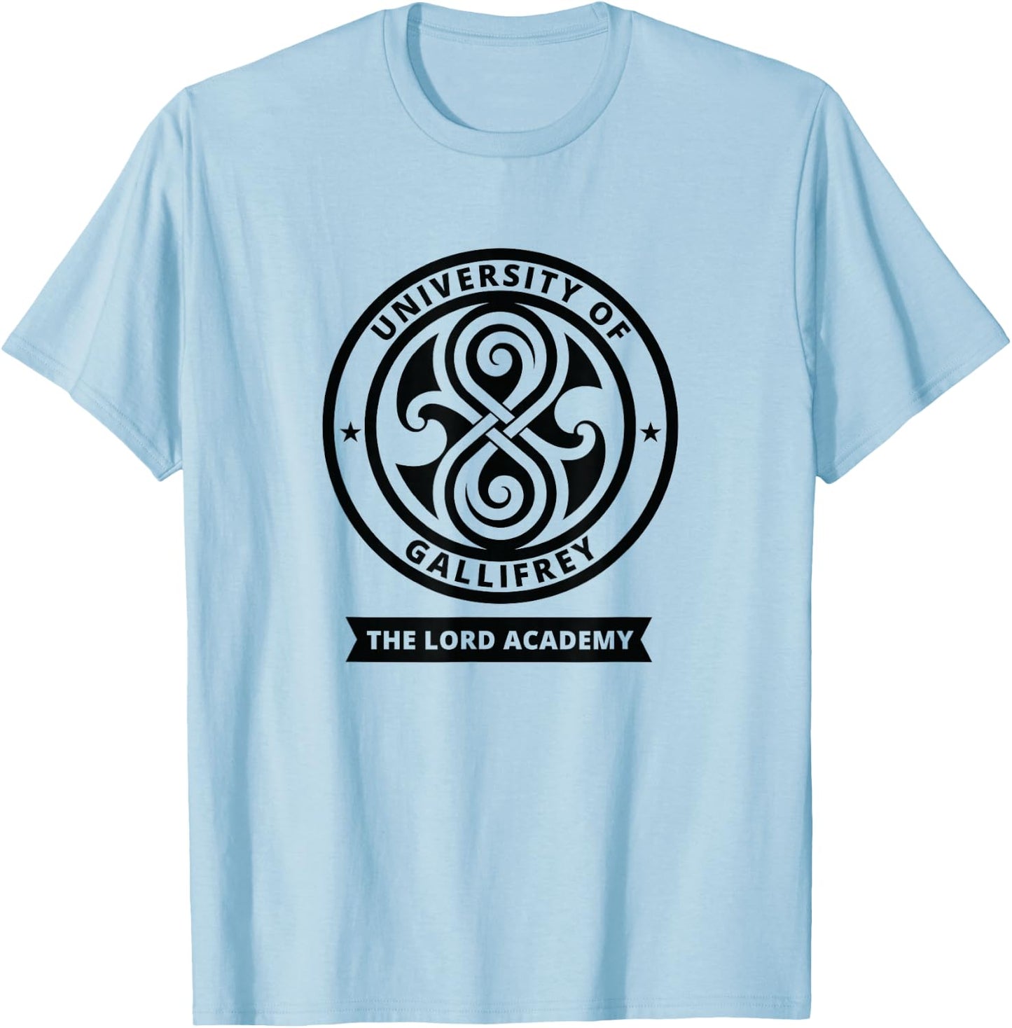University of Gallifrey Science Fiction Sci-Fi Fan T-Shirt - T-Shirt | Light Blue
