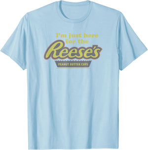 Reese's Just Here Peanut Butter Cups T-Shirt - T-Shirt | Light Blue