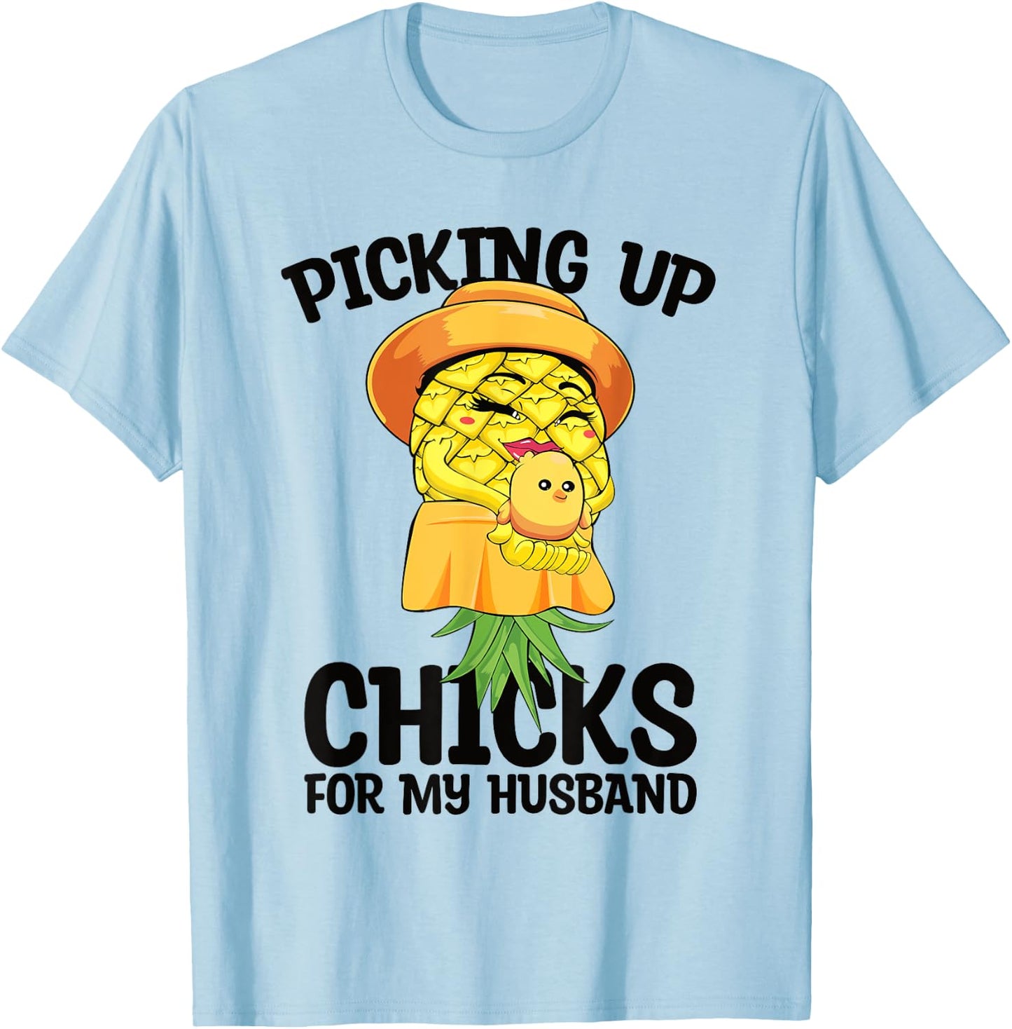 Swinger Funny Picking up Chicks Swinger Women Wife T-Shirt - T-Shirt | Light Blue