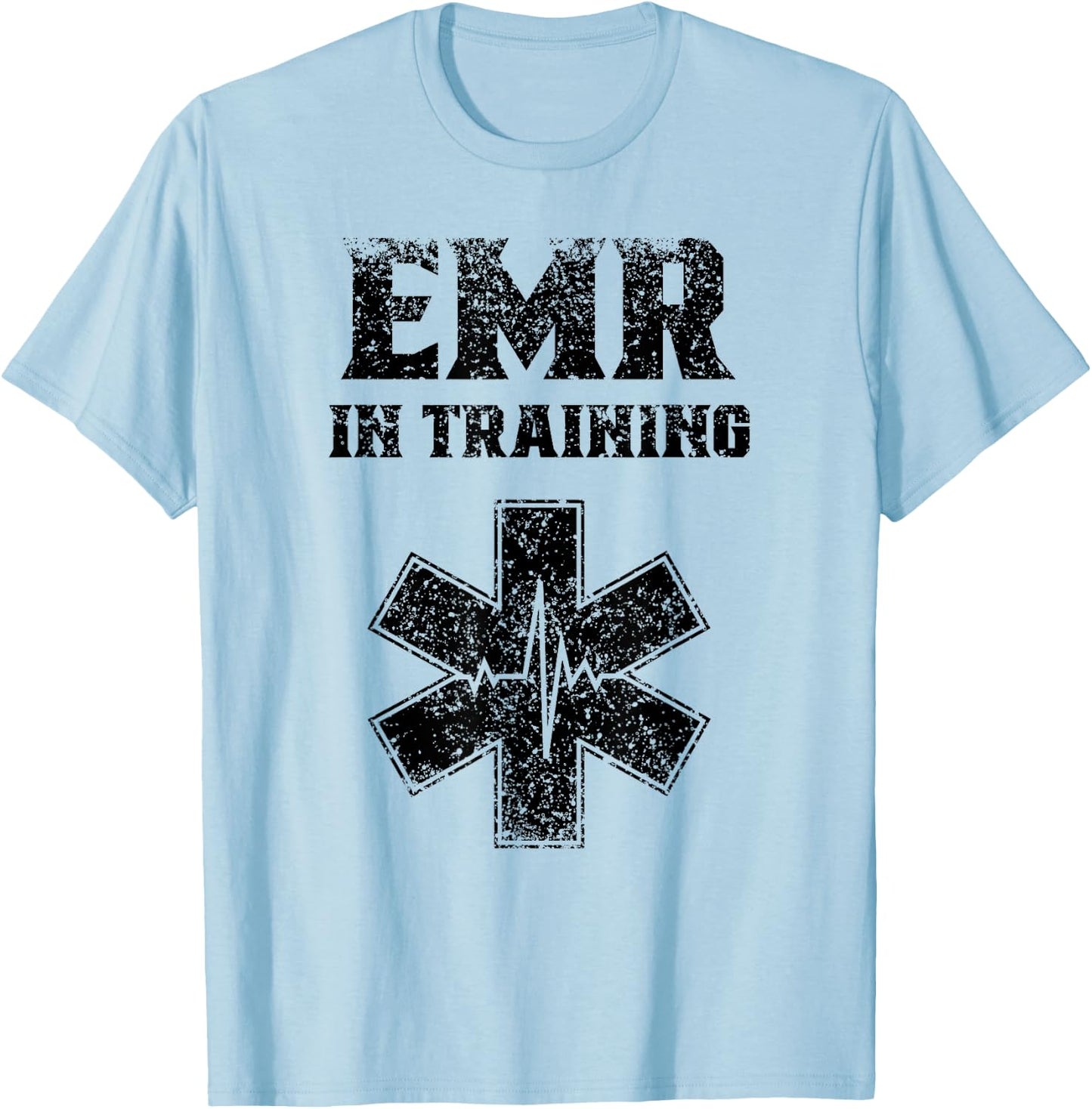 Emergency Medical Responder In Training Emr Emt Ambulance T-Shirt - T-Shirt | Light Blue