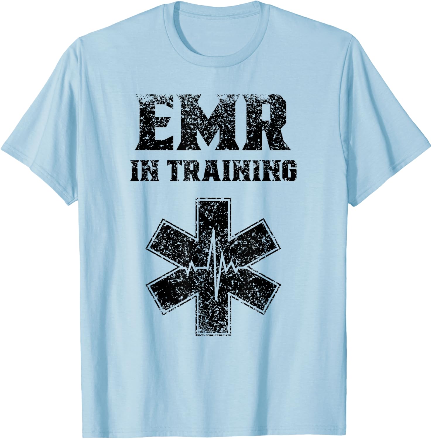 Emergency Medical Responder In Training Emr Emt Ambulance T-Shirt - T-Shirt | Light Blue