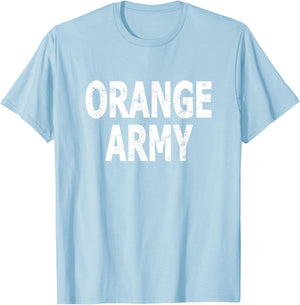 Orange Army T-Shirt - T-Shirt | Light Blue