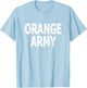 Orange Army T-Shirt - T-Shirt | Light Blue