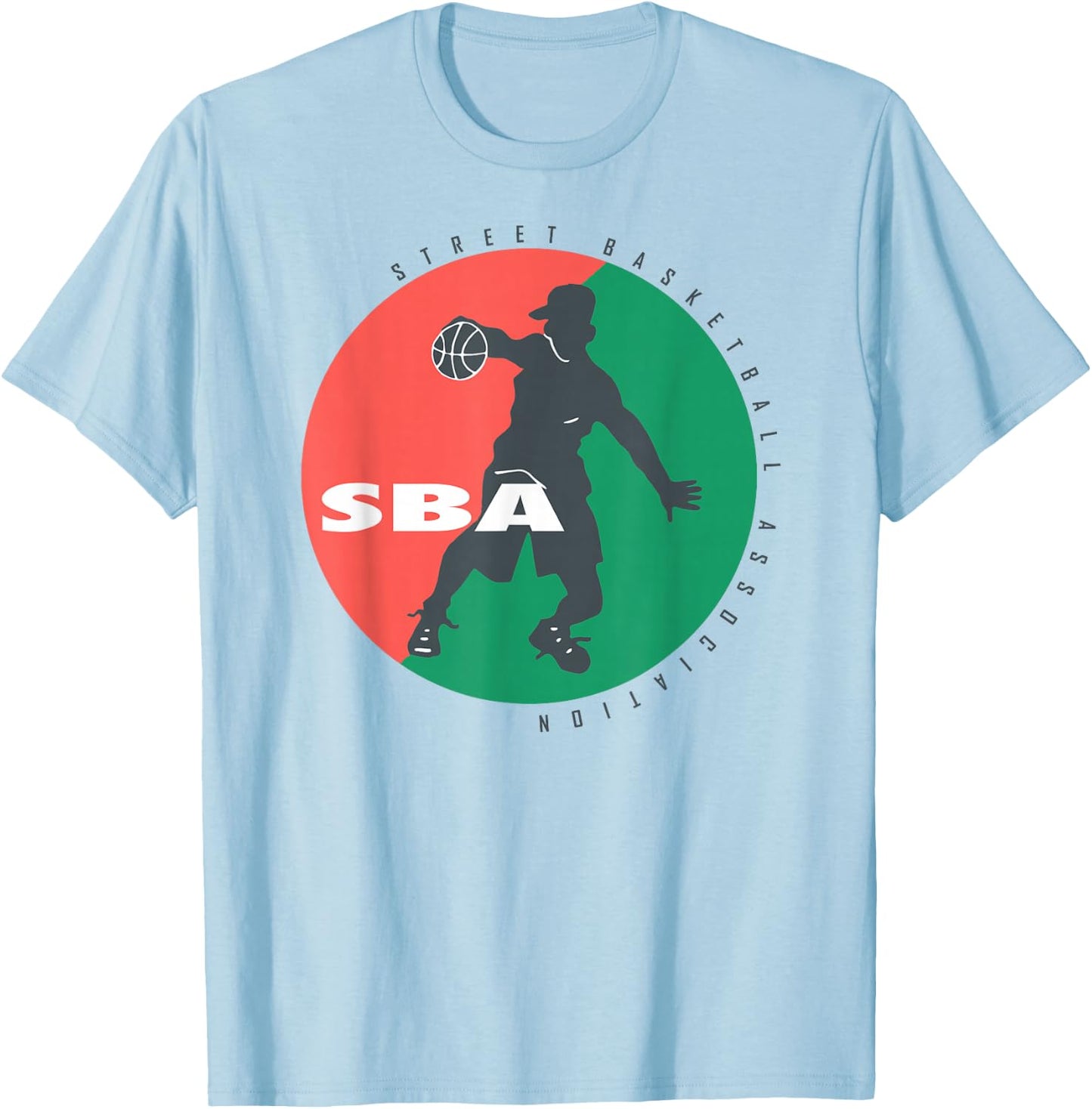 Street Basketball Association T-Shirt - T-Shirt | Light Blue