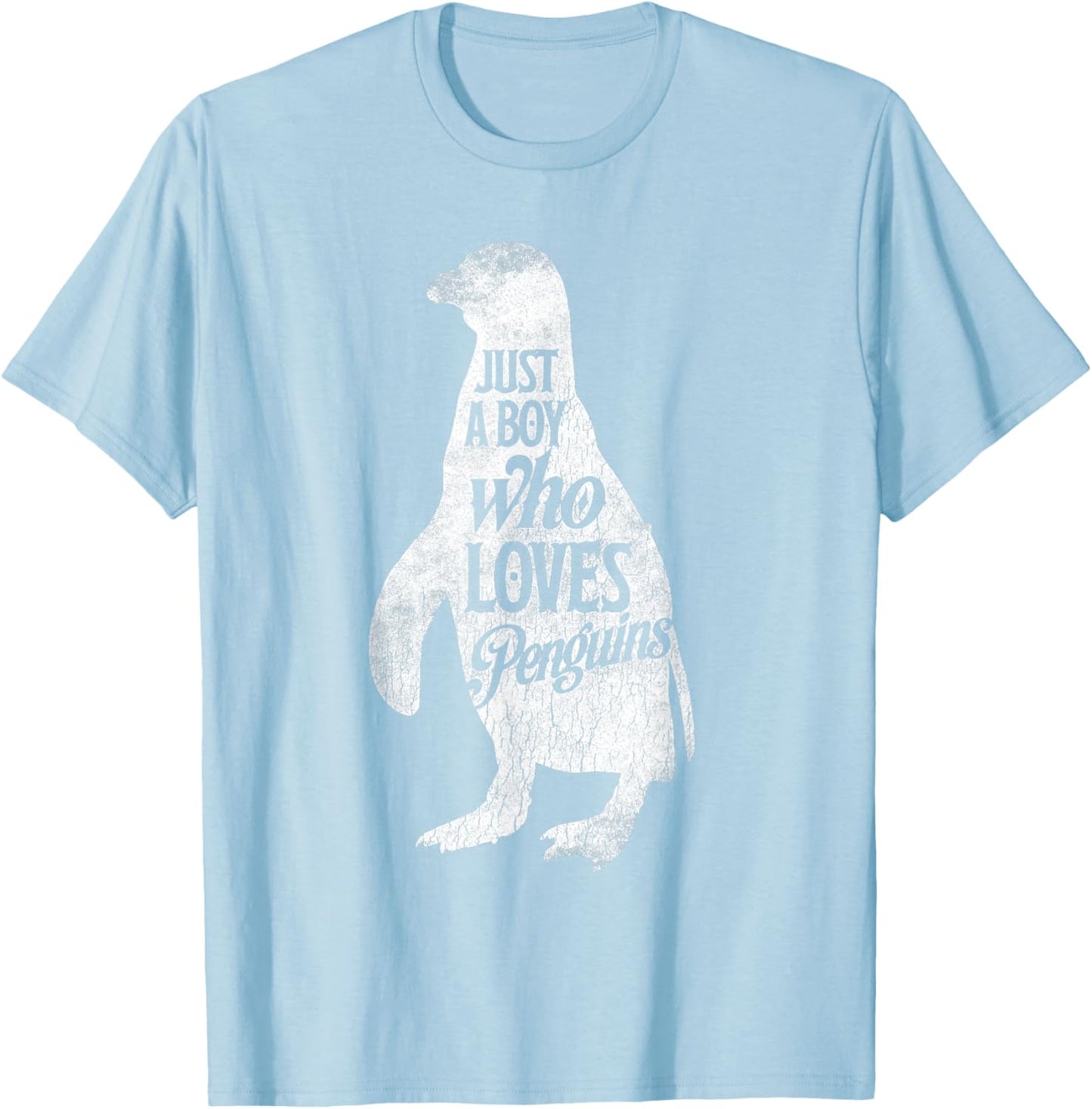 Just A Boy Who Loves Penguins Penguin Costume T-Shirt - T-Shirt | Light Blue