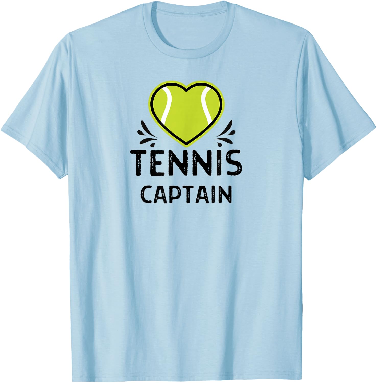 Tennis Captain Outfit Women Men T-Shirt - T-Shirt | Light Blue