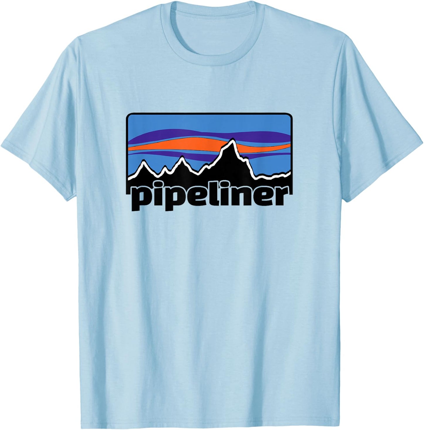 Pipeline Horizon T-Shirt - T-Shirt | Light Blue