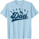 Running Dad Runner Gifts Daddy Father's Day T-Shirt - T-Shirt | Light Blue