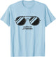 Terminator 2 Sarah Connor Sunglasses T-Shirt - T-Shirt | Light Blue