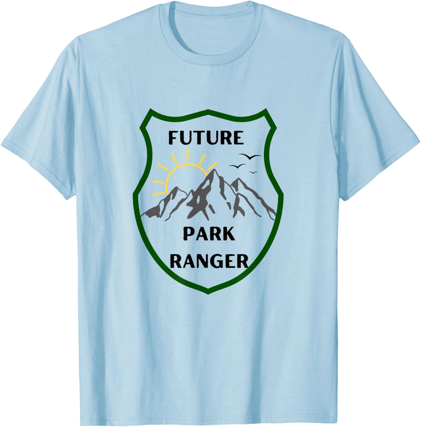 Future Park Ranger T-Shirt - T-Shirt | Light Blue