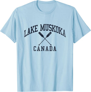 Lake Muskoka Canada T-Shirt - T-Shirt | Light Blue