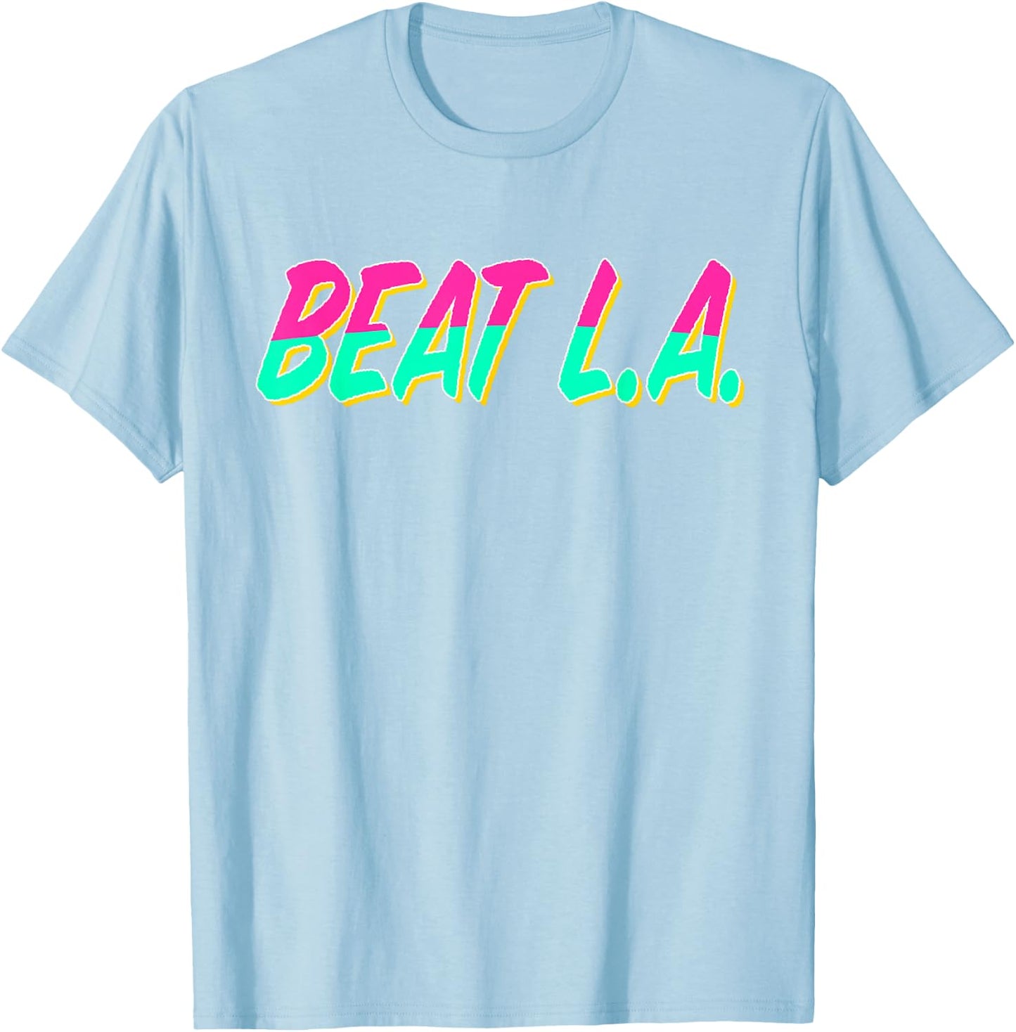 San Diego Beat L.A. - San Diegan Pride T-Shirt - T-Shirt | Light Blue