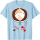 South Park Kenny Injured Face T-Shirt - T-Shirt | Light Blue