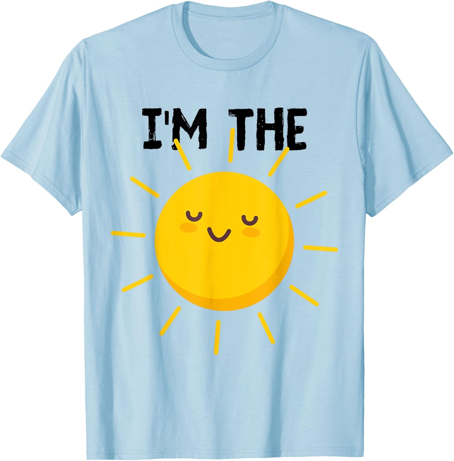 Pretend to be the Sun Funny Kids Show Halloween Costume T-Shirt - T-Shirt | Light Blue