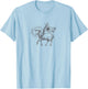 Agnus Dei T-Shirt - T-Shirt | Light Blue