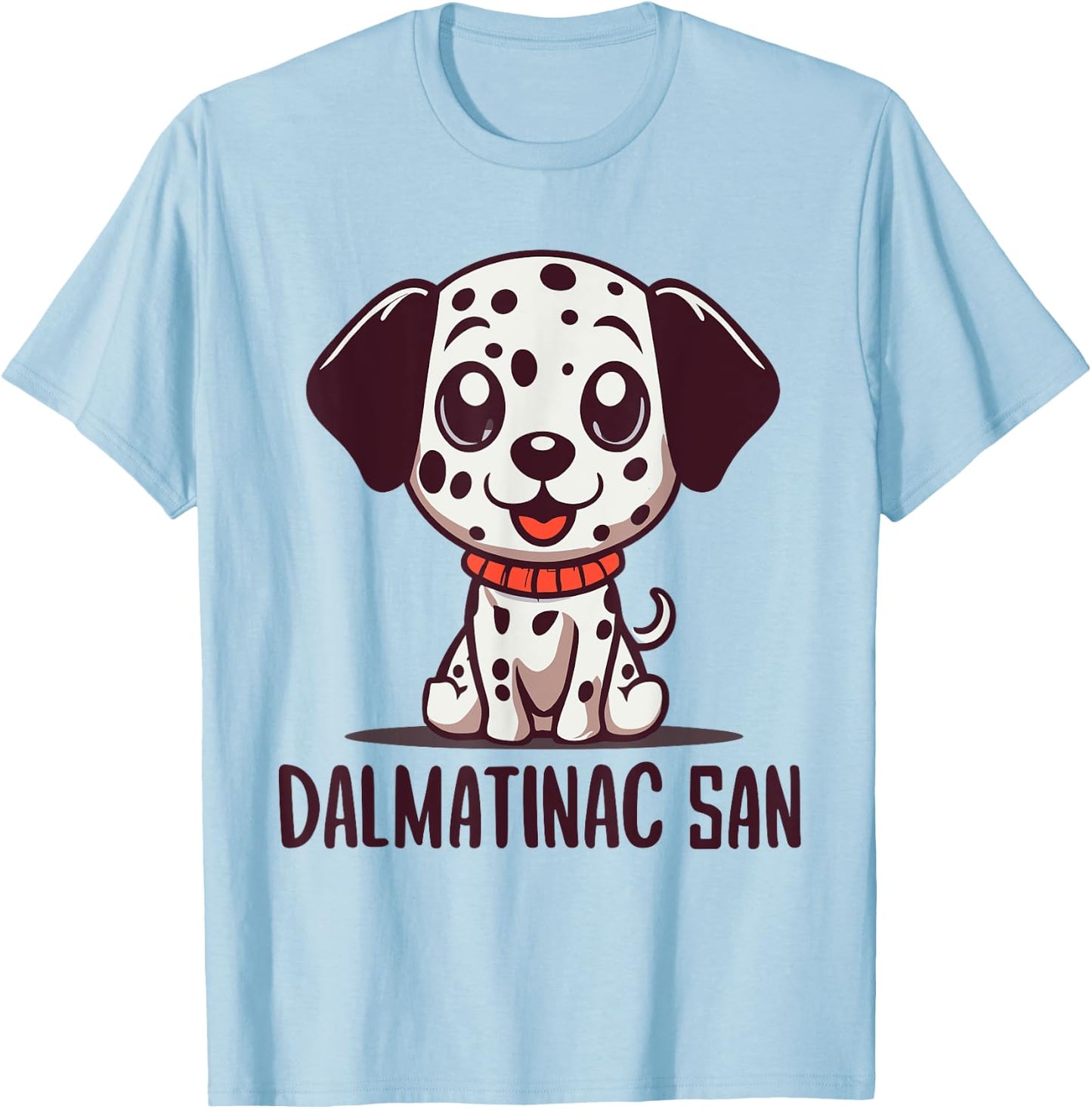 Dalmatinac San Dalmatian Dog Croatian Pride Croatia T-Shirt - T-Shirt | Light Blue