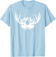 Hunter Orange Deer Hunting T-Shirt - T-Shirt | Light Blue