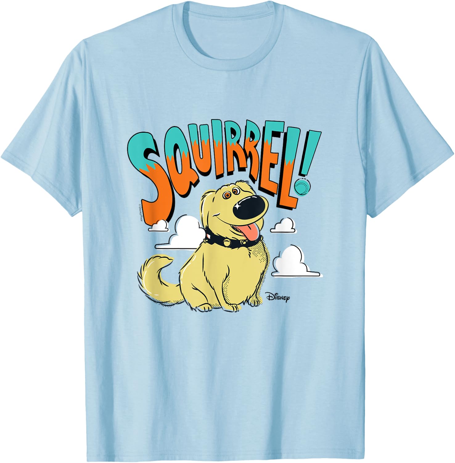 Up - Dug Squirrel T-Shirt - T-Shirt | Light Blue