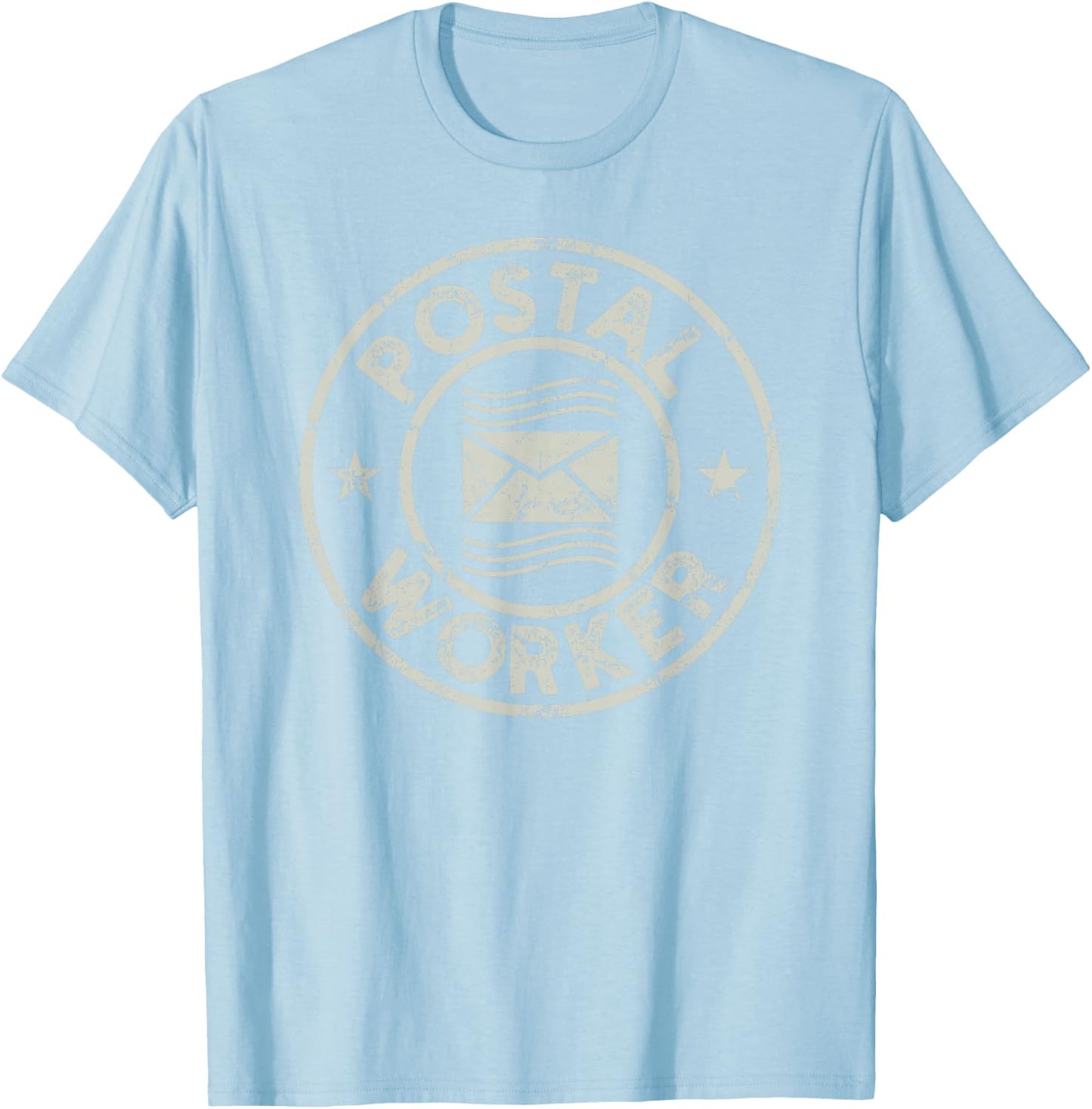 Postal Worker Delivery Service Post Office T-Shirt - T-Shirt | Light Blue