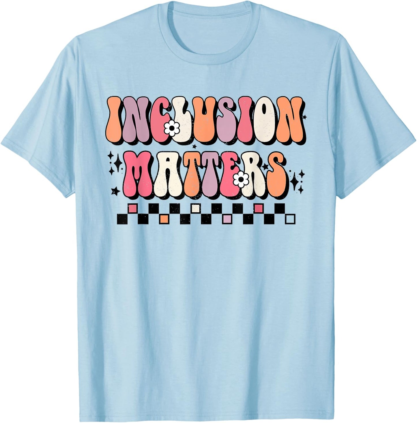 Boho Inclusion Matters Special Education SPED Teacher Women T-Shirt - T-Shirt | Light Blue